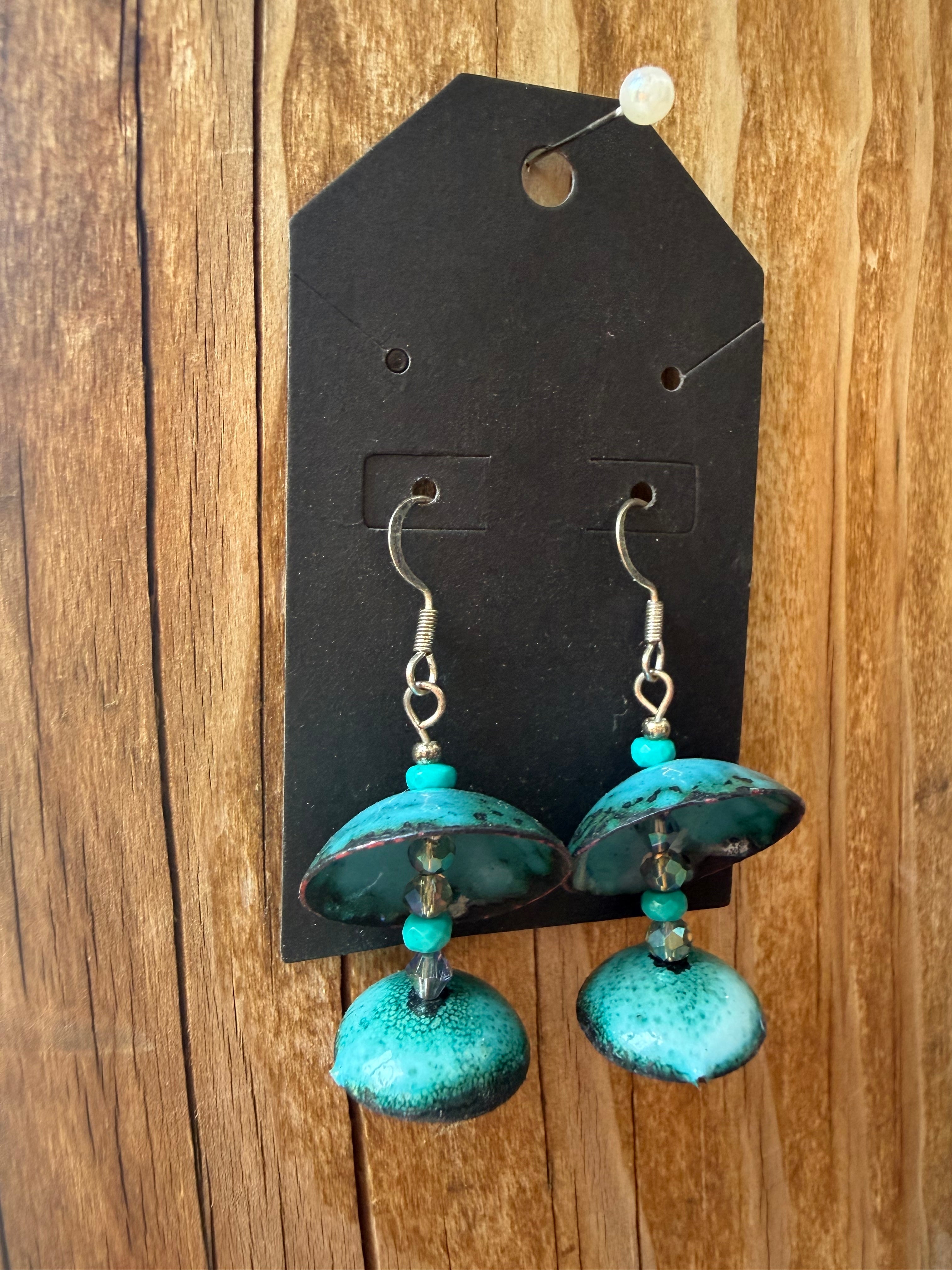 Enamel Earrings