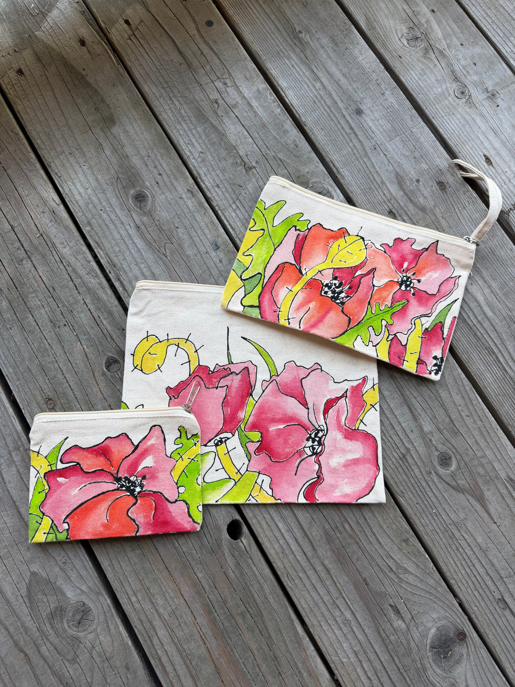 Pink Wildflower 3 Pack Collection