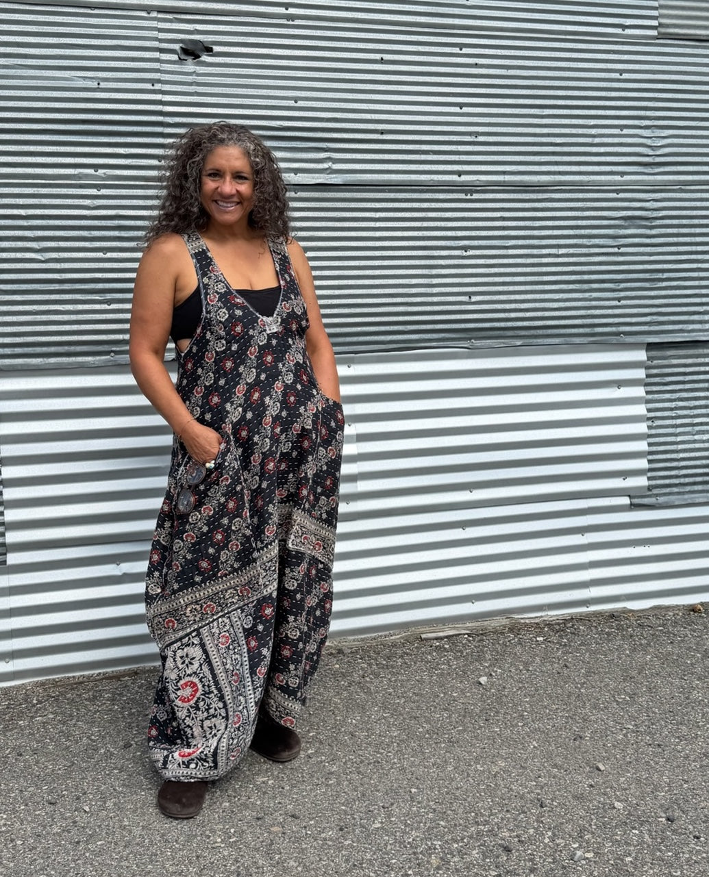 Midnight Kantha Jumper