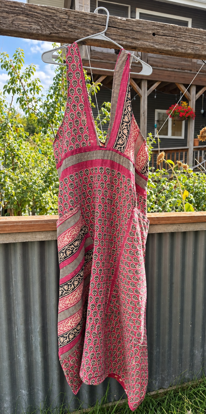 Wild Rose Kantha Jumper