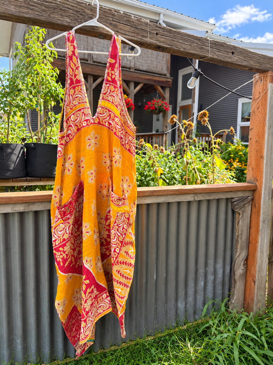 Golden Sunset Kantha Jumper