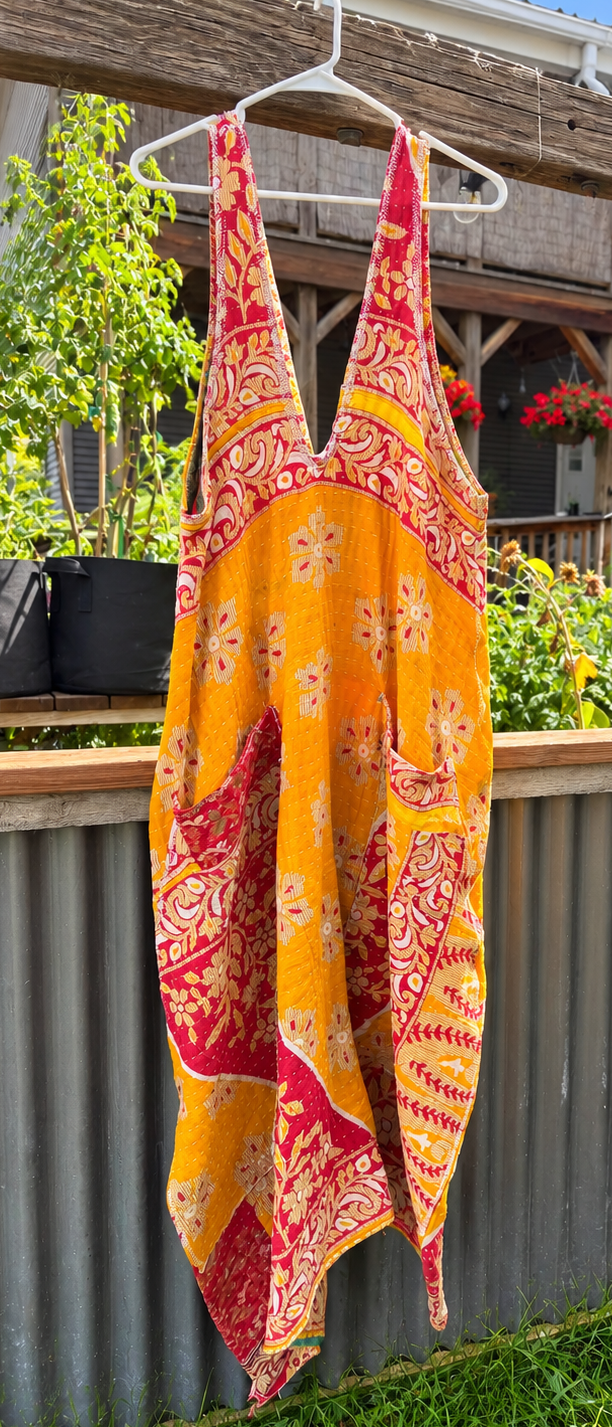 Golden Sunset Kantha Jumper